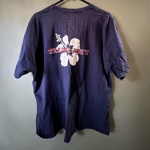 Classic Navy Blue Short Sleeve Trader Joe’s Tee